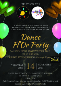 dance Fl'or party le 14 novembre pour le Telethon