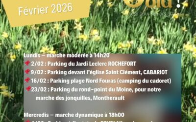 Marche Nordique – Programme Février 2026