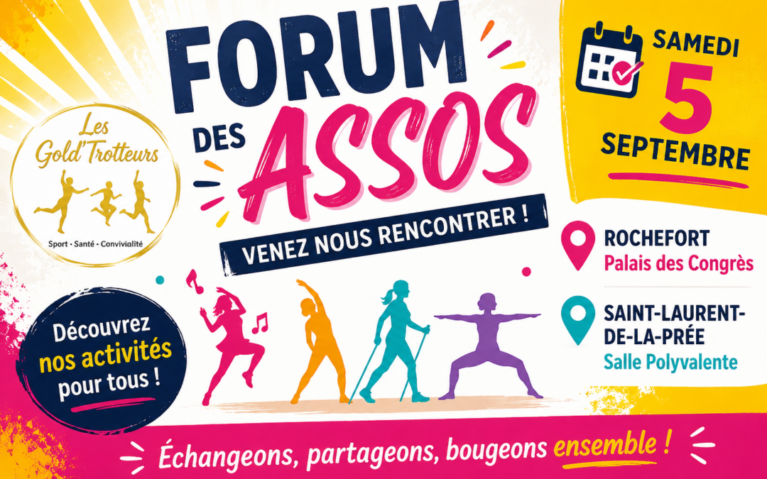 Forum des assos 2026 rochefort et saint laurent de la prée