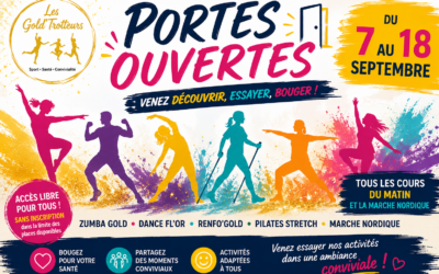 Portes ouvertes Gold&rsquo;Trotteurs : du 7 au 18 septembre